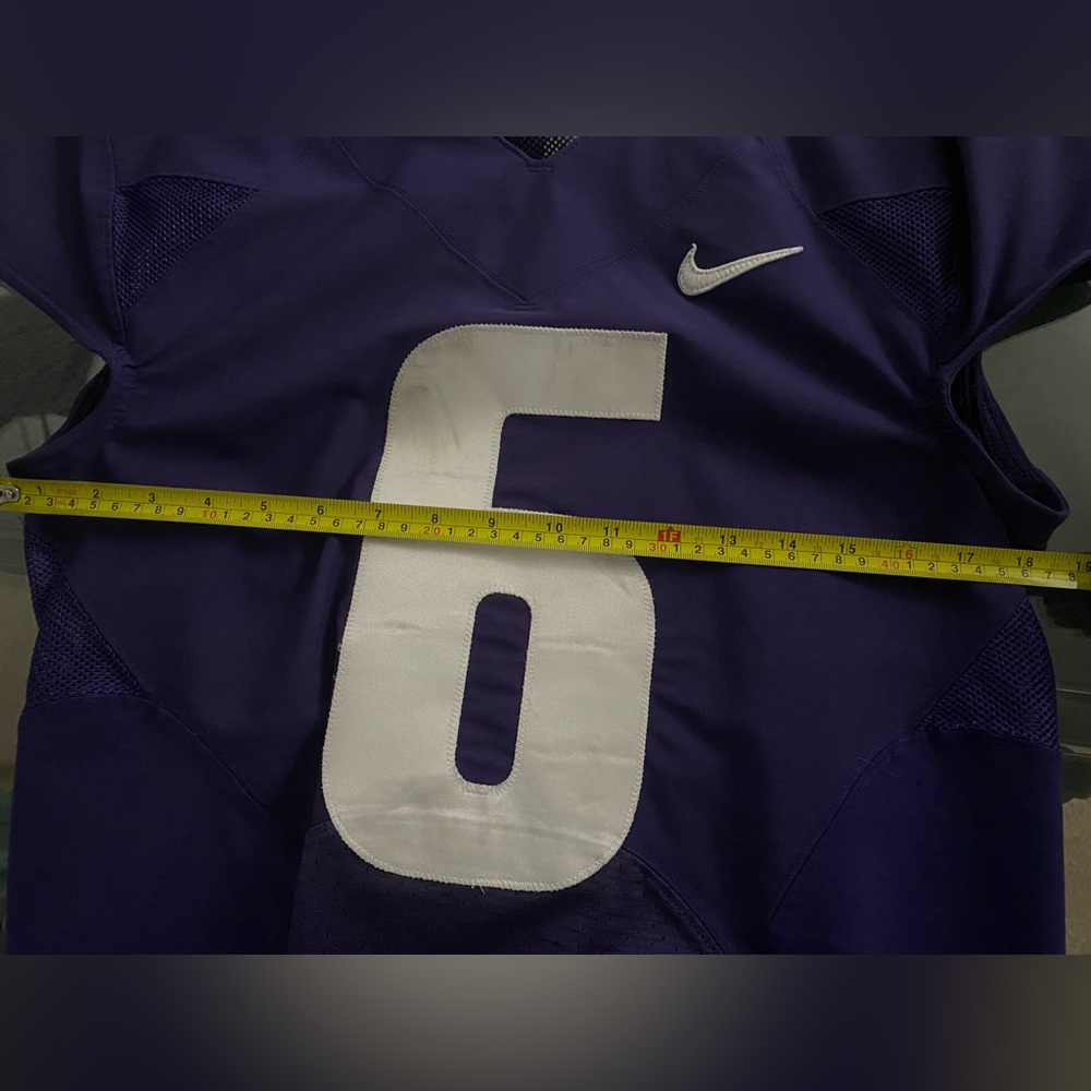 Authentic Practice Worn Nike Washington Huskies F… - image 5